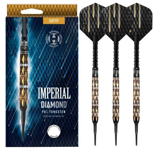 Harrows Imperial Diamond 90% Tungsten Soft Tip Darts (18)