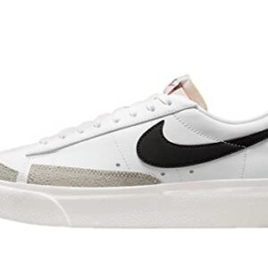 Nike Womens WMNS Blazer Low Platform DJ0292 101 - Size 8W White/Black