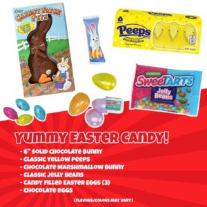 Avengers Easter Gift Basket For Kids Already Filled - Easter Care Package Gift Pack Bundle Prefilled With Easter Eggs Candy Chocolate for Boys Girls Young Children Toddlers Grandchildren