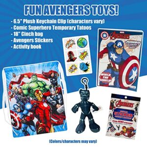 Avengers Easter Gift Basket For Kids Already Filled - Easter Care Package Gift Pack Bundle Prefilled With Easter Eggs Candy Chocolate for Boys Girls Young Children Toddlers Grandchildren