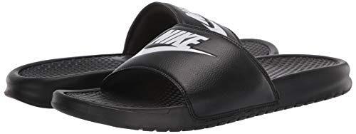 Nike Benassi JDI Men's Sandals Black/White 343880-090 (10 D(M) US)