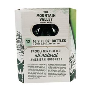 Mountain Valley Water Spring Water 12Pk, 16.9 FZ