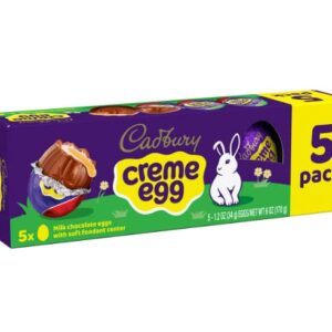 Maryseplace Easter eggs Variety packs of 4 Flavors- 20 Eggs totals- Peanut Butter Eggs- Cadbury Creme Eggs- Chocolate Creme Eggs - Caramel Creme Eggs- Easter Chocolate - Gift Boxed, Easter Hunt, Easter Candy- basket & Filler, Party Decor (20 Eggs) . Come