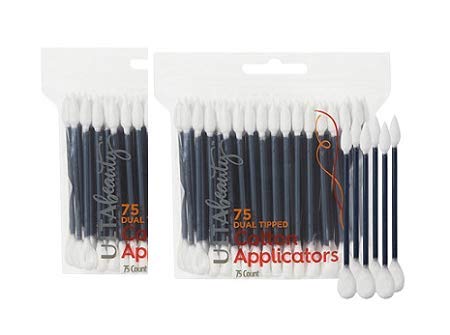 Ulta Beauty 2 Pack Dual Tipped Cotton Applicators Size 75 ct