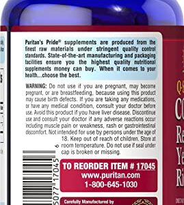 Q-Sorb CoQ10 Plus Red Yeast Rice,120 Rapid Release Softgels by Puritan's Pride