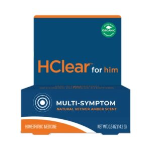 femiclear hclear for him – topical ointment – formulated with all-natural and organic ingredients – manufactured in the usa – (0.5 oz tube)