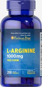puritan’s pride l-arginine 1000 mg-200 caplets