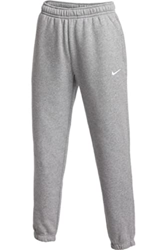 Nike Womens Club Fleece Jogger Sweatpants (as1, Alpha, x_l, Regular, Regular, Dark Grey/White)