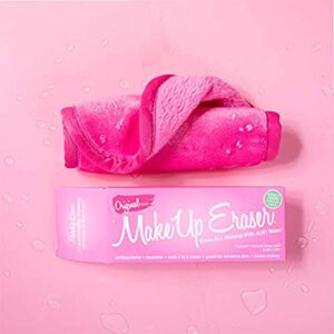 Makeup Eraser The Original Erase All Makeup With Just Water, Including Waterproof Mascara, Eyeliner, Foundation, Lipstick and More, Original Pink