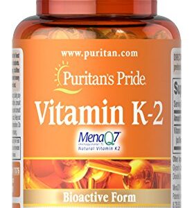 Puritans Pride Vitamin K-2 Menaq7 50 Mcg