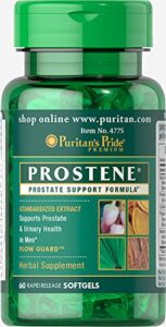 puritans pride prostene prostate support formula-60 softgels