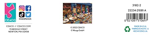 Ceaco - June's Journey - Wine & Cheese Shop - 1000 Piece Jigsaw Puzzle