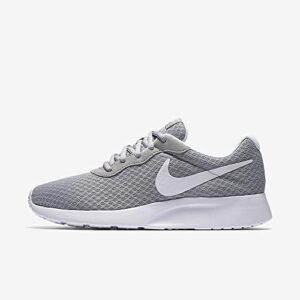 Nike Women's Tanjun Grey Wolf Grey White Running Shoe 7.5