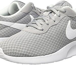 Nike Women's Tanjun Grey Wolf Grey White Running Shoe 7.5