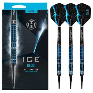 harrows ice recut 90% tungsten soft tip darts (18)