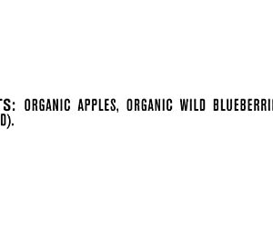 Gerber Purees Organic 2nd Foods Apple Wild Blueberry Baby Food Glass Jar (Pack of 6)