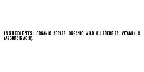 Gerber Purees Organic 2nd Foods Apple Wild Blueberry Baby Food Glass Jar (Pack of 6)