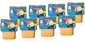 gerber 2nd foods baby food tubs, hawaiian delight, creamy juice & fruit blend, 4-ounce tubs, 2 ct per pack (pack of 8)