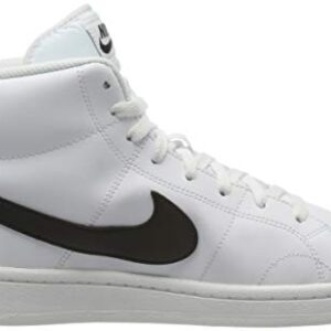 Nike Men's Court Royale 2 MID Running Shoe, White Black White Onyx, 11 Narrow