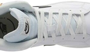 Nike Men's Court Royale 2 MID Running Shoe, White Black White Onyx, 11 Narrow