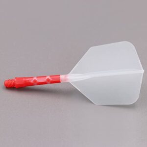 CUESOUL ROST T19 Integrated Dart Shaft and Flights Ice 28mm Big Wing Shape-Say Goodbye to Falling Dart Flight