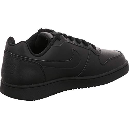 Nike Men's Ebernon Low Basketball Shoe, Black/Black, 10 Regular US