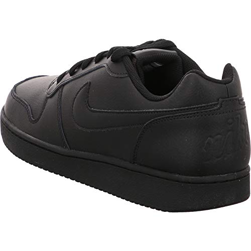 Nike Men's Ebernon Low Basketball Shoe, Black/Black, 10 Regular US