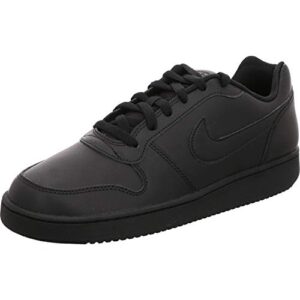 Nike Men's Ebernon Low Basketball Shoe, Black/Black, 10 Regular US