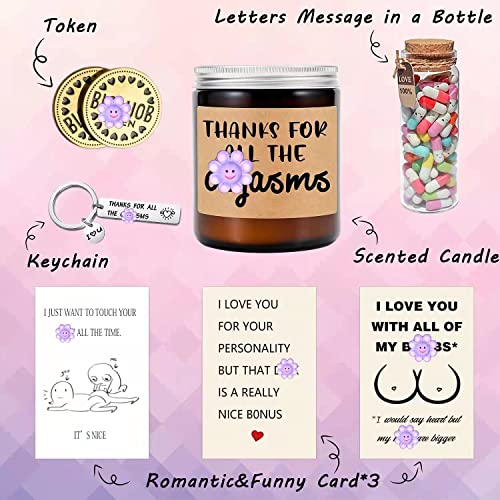 Novelty Birthday Gifts for Boyfriend, Funny Naughty Gifts for Wedding Couple Fiance Romantic First Year Anniversary Valentines, Cute Party Gag Gifts, Joke Humor Cloth for Husband Men BF Girlfriend