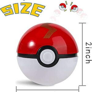 12Po-keballpcs Ball Super Fighting Toys Set Po-keball Action Figures Collection Pocket Monster Action Figure for Children's Toy Birthday Party Gift Idea Toy