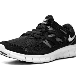 Nike Women's Free Run 2, Black/White/Dark Grey, 9