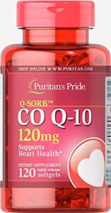 puritan’s pride q-sorb co q-10 120 mg-120 rapid release softgels