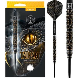 Harrows Taipan 90% Tungsten Steel Tip Darts (25)