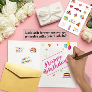 Funny Birthday Card for Men, Dirty Adult Friend Happy Birthday Gifts for Boyfriend Husband, Cheeky Boob Greeting Card for Him Her, Romantic Couples Birthday Cards with Stickers and Envelopes