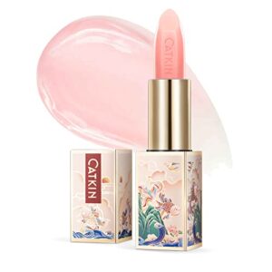 catkin lip balm color changing lipstick ultra hydrating lip moistrurizer chapstick with vitamin e nourishing for cracked & dry lips 0.12 oz