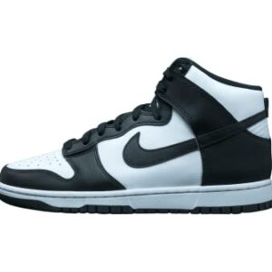 Nike Mens Dunk HI Retro DD1399 105 Panda - Black/White - Size 10.5