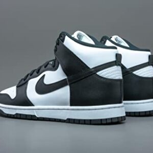 Nike Mens Dunk HI Retro DD1399 105 Panda - Black/White - Size 10.5