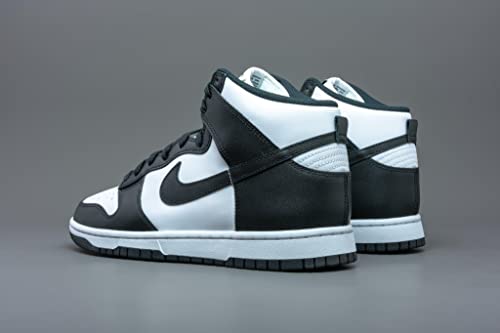 Nike Mens Dunk HI Retro DD1399 105 Panda - Black/White - Size 10.5