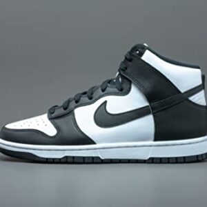 Nike Mens Dunk HI Retro DD1399 105 Panda - Black/White - Size 10.5