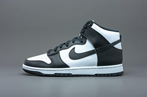 Nike Mens Dunk HI Retro DD1399 105 Panda - Black/White - Size 10.5