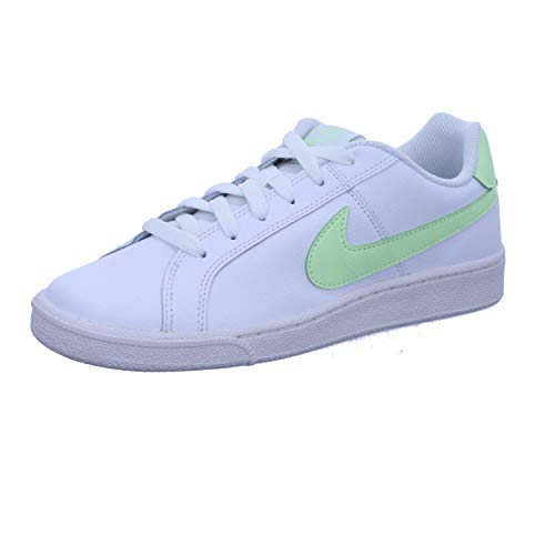 Nike Womens Court Royale Trainers 749867 Sneakers Shoes (UK 6.5 US 9 EU 40.5, White Barely Volt 121)