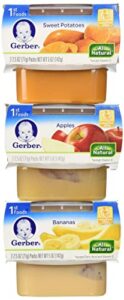 gerber 1st foods assorted fruits and vegetables, 18-2 ounce packs