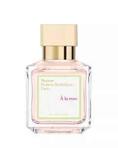 maison francis kurkdjian a la rose eau de parfum spray, 2.3 fl oz (pack of 1), (671028702)