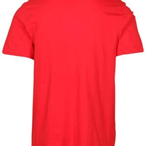 Nike Men's Just Do It Swoosh Graphic Tee (X-Large, University Red)