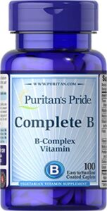 puritan’s pride complete b (vitamin b complex)