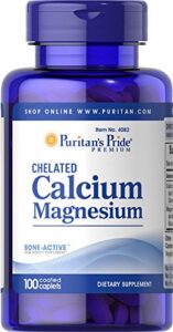 puritan’s pride calcium magnesium chelated