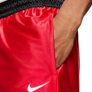 Nike Men's Dri-FIT 11" Durasheen Basketball Shorts (as1, Alpha, l, Regular, Regular, University Red/White, LG, Loose)