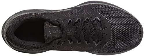 Nike Womens Downshifter 11, Black/DK Smoke Grey-Particle Grey, 10