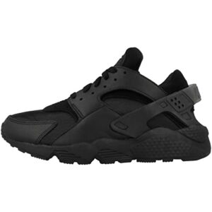 nike men’s air huarache fashion sneakers, black/black, 13