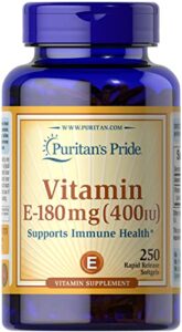 puritans pride vitamin e-400 iu-250 softgels (31578)